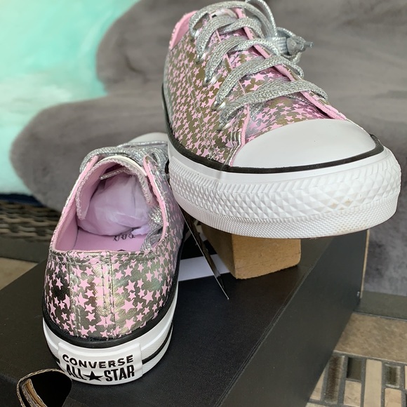 CONVERSE CTAS OX PINK GLAZE/SILVER WHITE WMNS - Picture 14 of 15